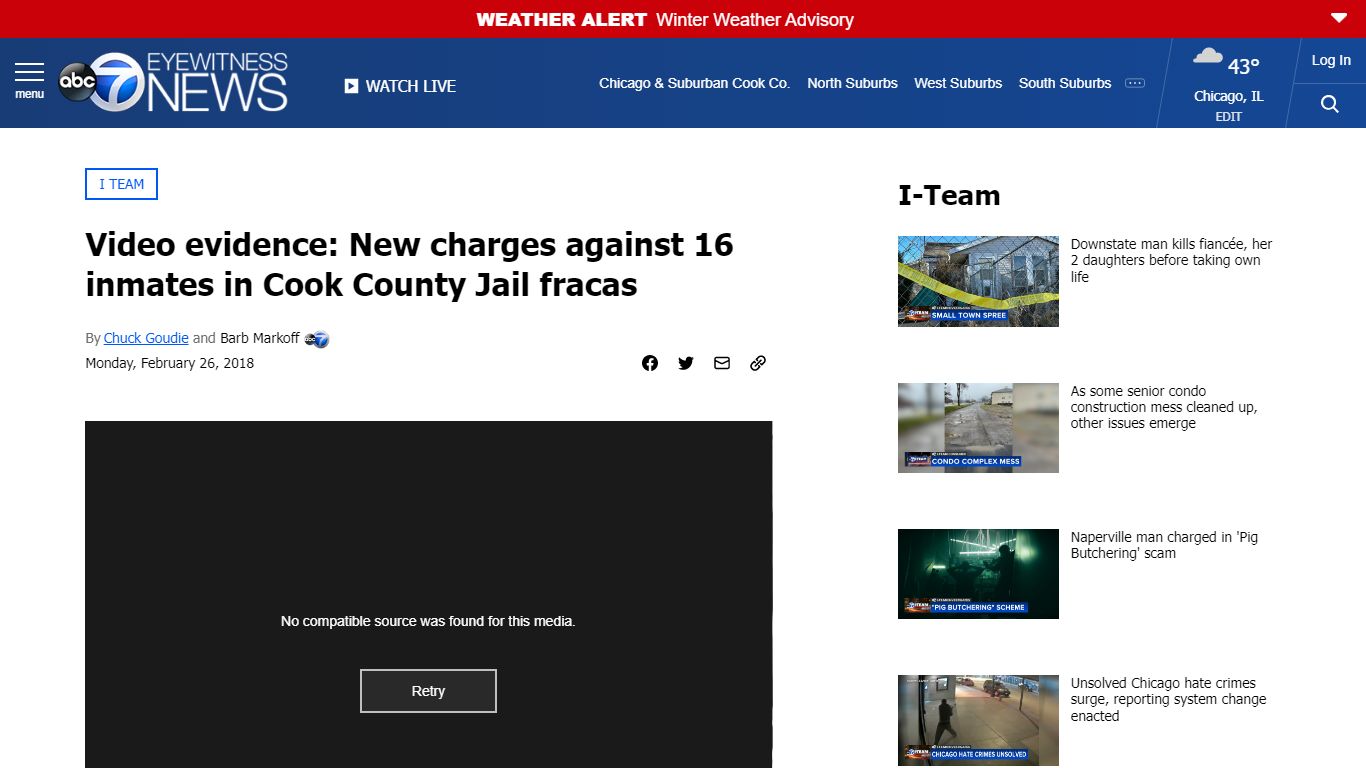 Video evidence: New charges against 16 inmates in Cook County Jail ...