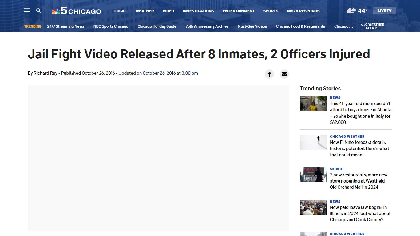 Jail Fight Video Released After 8 Inmates, 2 Officers Injured